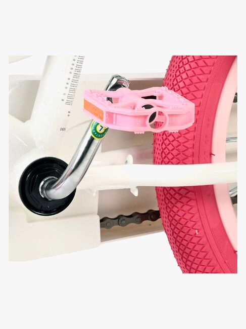 Volare Unicorn Fahrrad 16 Zoll, Weiß