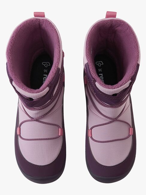 Reimatec Ensilumi Barefoot Jr Winterstiefel, Deep Purple