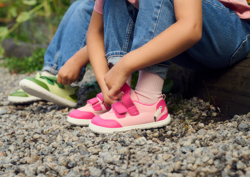 Viking Alv Paw 2V Barefoot Sneaker, Light Green/Green