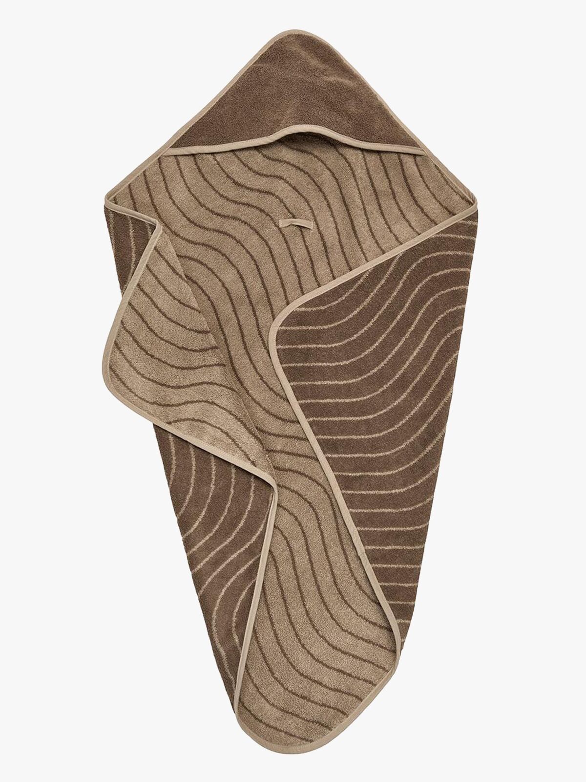 Leander Handtuch mit Kapuze, Woodland Mocca