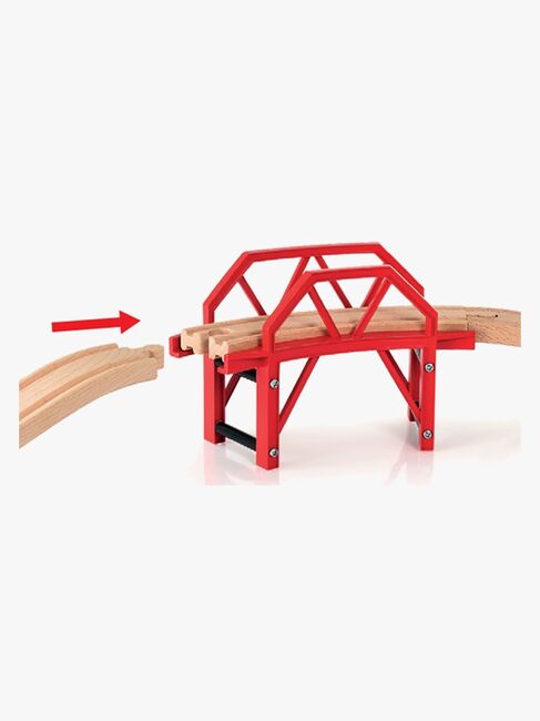 BRIO World 33699 Bahnbrücke mit Auffahrten