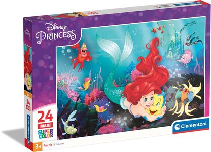 Clementoni Maxi Disney Princess Little Mermaid Puzzle 24 Teile