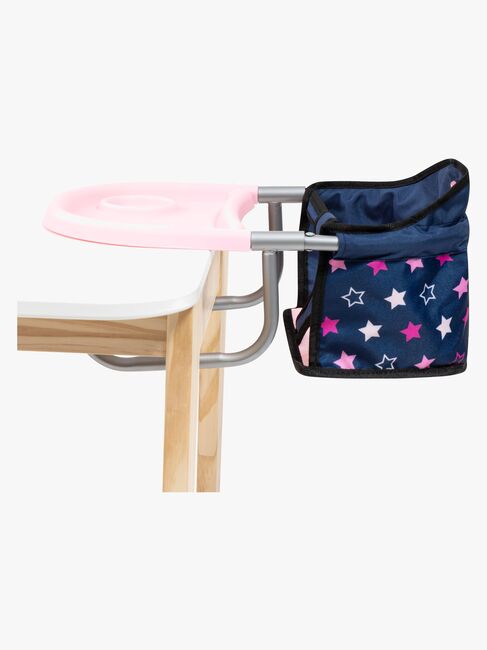 Bayer Design Tischsitz mit Tablett, Blau/Pink