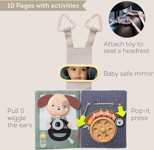 TAF Toys Ride Time Busy Aktivitätsbuch