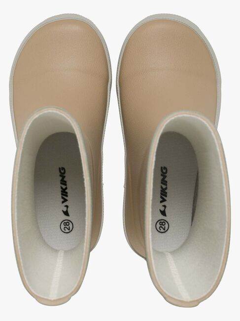 Viking x Kenza Gummistiefel, Dark Sand/Light Green