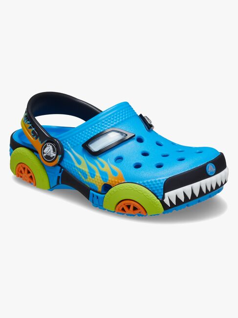 Crocs Classic IAM Monster Truck Kids Sandalen, Neon Ocean