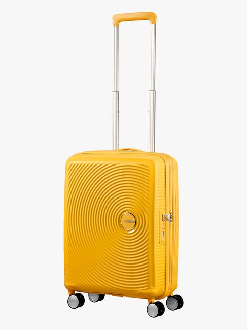 American Tourister Soundbox Spinner Reisetasche 35.5 l, Golden Yellow
