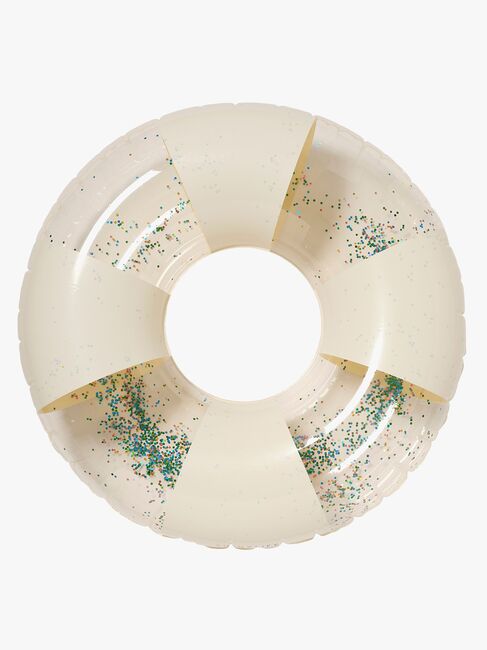 SUNNYLiFE Schwimmring, Cotton Candy Glitter Stripe