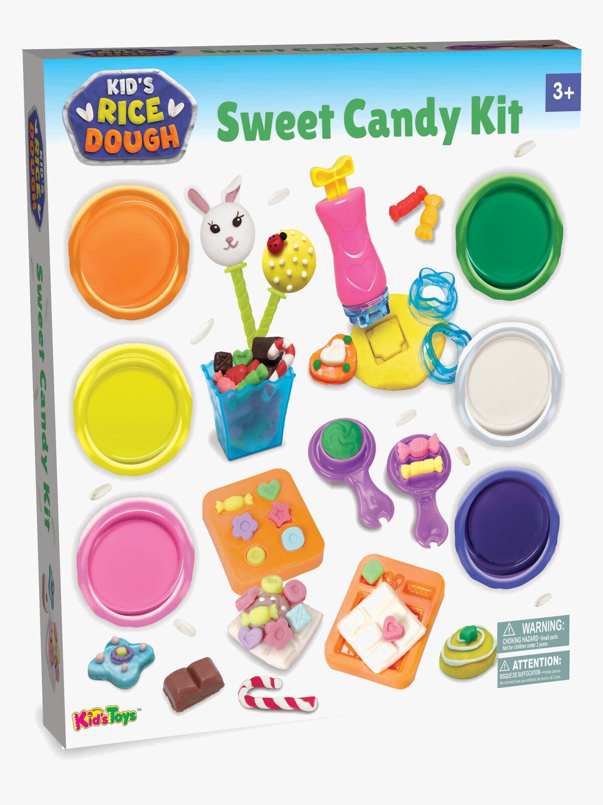 Kid's Rice Dough Sweet Candy Kit Knete