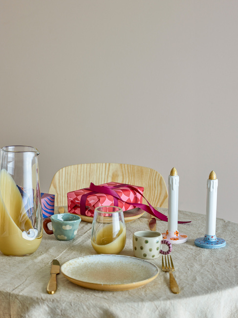 Bloomingville Heida Dekoration, Mehrfarbig