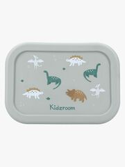 Kidzroom Silikon Brotdose Small Talk, Grün