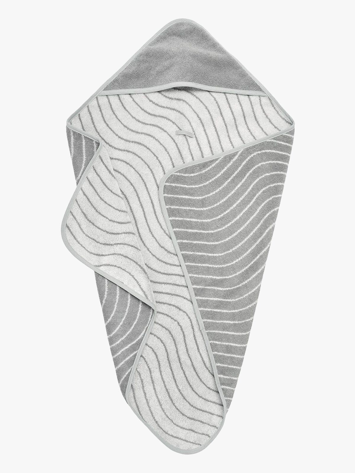 Leander Handtuch mit Kapuze, Woodland Cool Grey