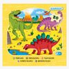 Kärnan Dinosaurier Holzpuzzle Im Holz 20 Teile