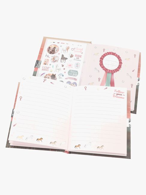 Miss Melody Tagebuch mit Herz-Schloss