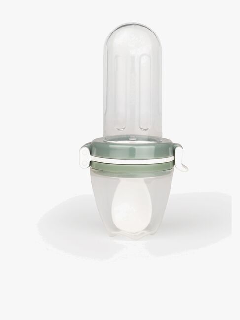 Kidsme Food Squeezer Mit Löffel, Grey