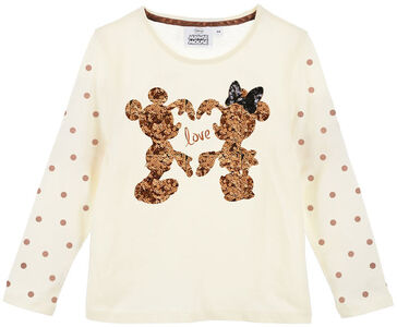 Disney Minnie Maus T-Shirt, Beige