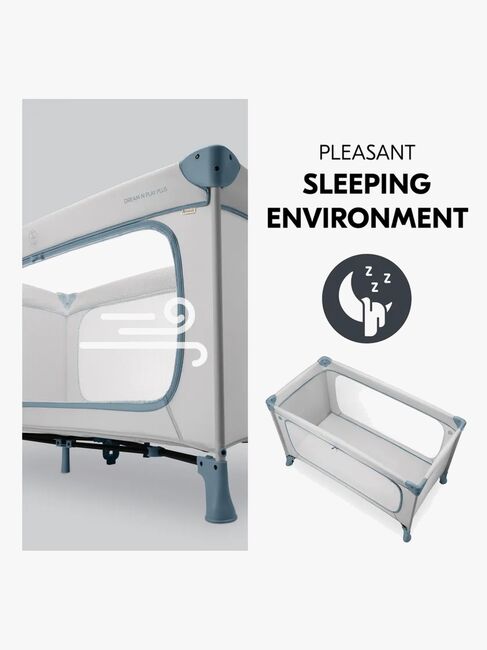 Hauck Dream N Play Plus Reisebett, Dusty Blue