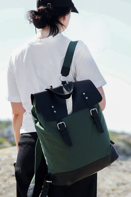 North 13.5 Wickeltasche Rucksack, Green