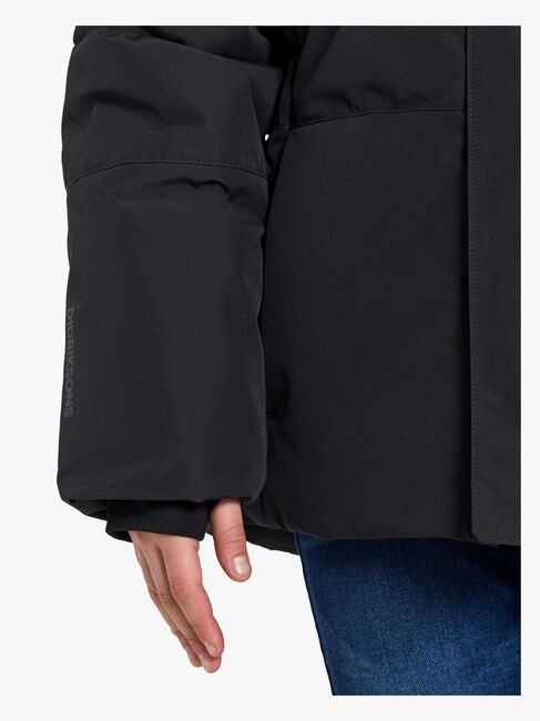 Didriksons Silikat Winterjacke, Schwarz