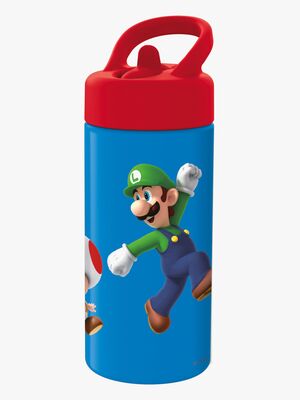 Super Mario Trinkflasche 410ml, Blau