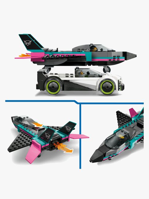 LEGO City 60489 Düsenflieger vs. Rennauto