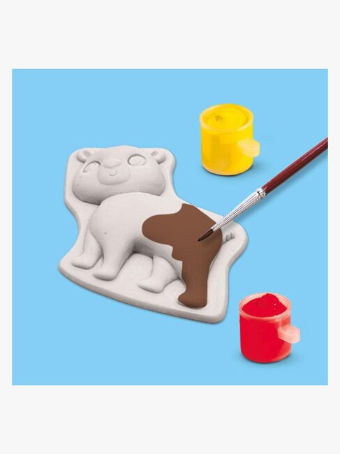 SES Creative Bastelset Gipsfiguren Waldtiere