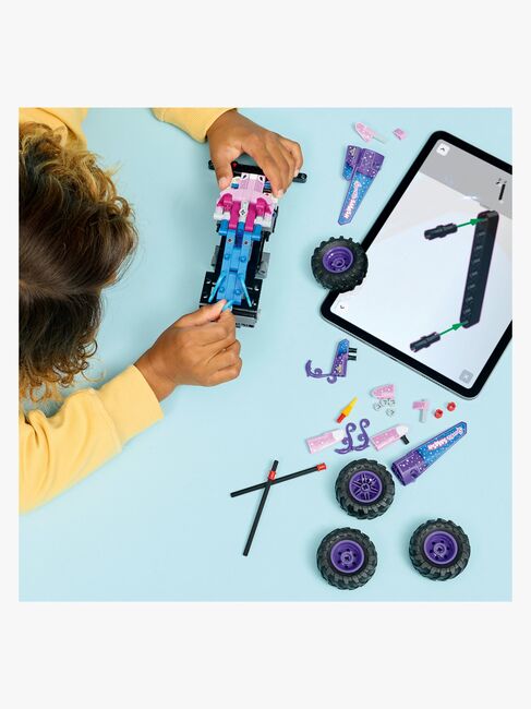 LEGO Technic 42220 Monster Jam Sparkle Smash mit Rückziehmotor