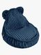 Meowbaby Churros Sitzsack Teddy, Midnight Blue
