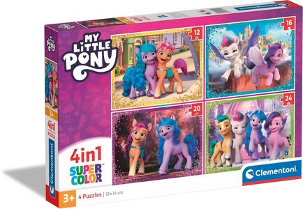 Clementoni Puzzle My Little Pony 4-in-1