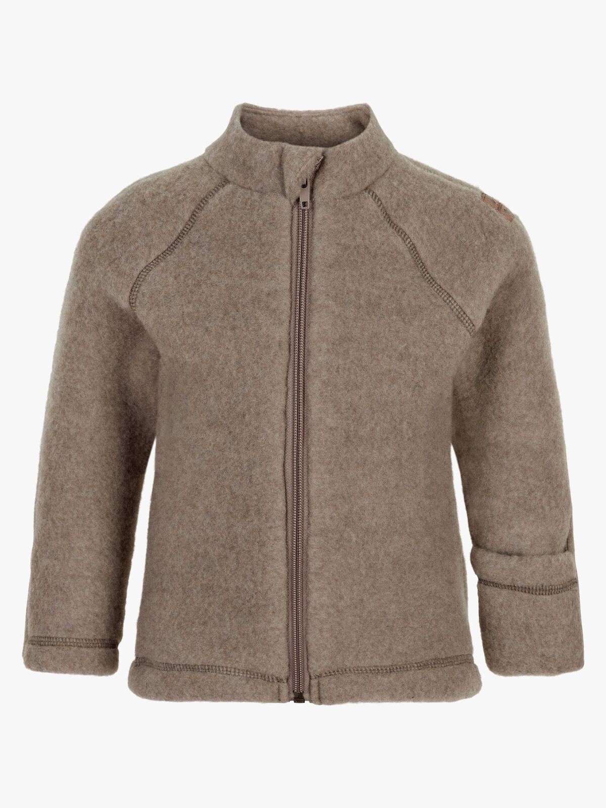Mikk-Line Wollfilz-Jacke Baby, Melange Denver