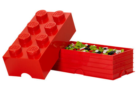 LEGO Aufbewahrung 8, Rot