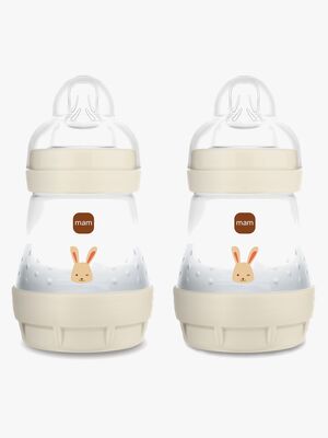 MAM Easy Start Babyflasche Anti-Kolik 160 ml 2er-Pack, Neutral