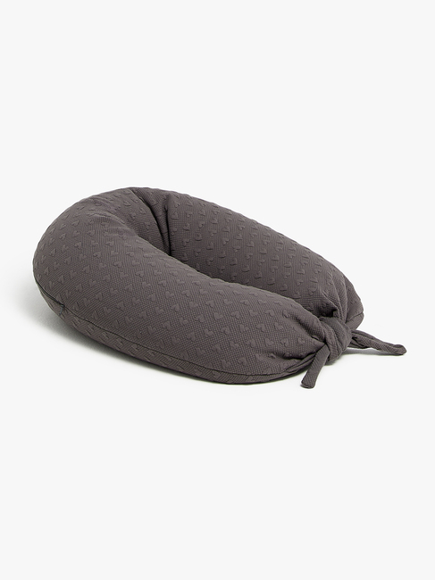 Beemoo CARE Cozy Umstands- und Stillkissen, Dark Grey