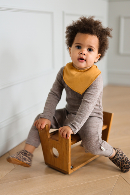 Mikk-Line Hausschuhe Wildleder, Leo