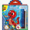 SES Creative Bastelbuch Metallic Drache