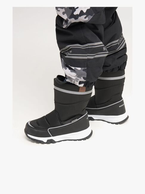Nordbjørn Orca Winterstiefel, Schwarz