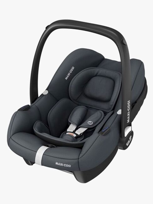 Maxi-Cosi Cabriofix I-Size Babyschale inkl. FamilyFix 3 Basis, Essential Graphite
