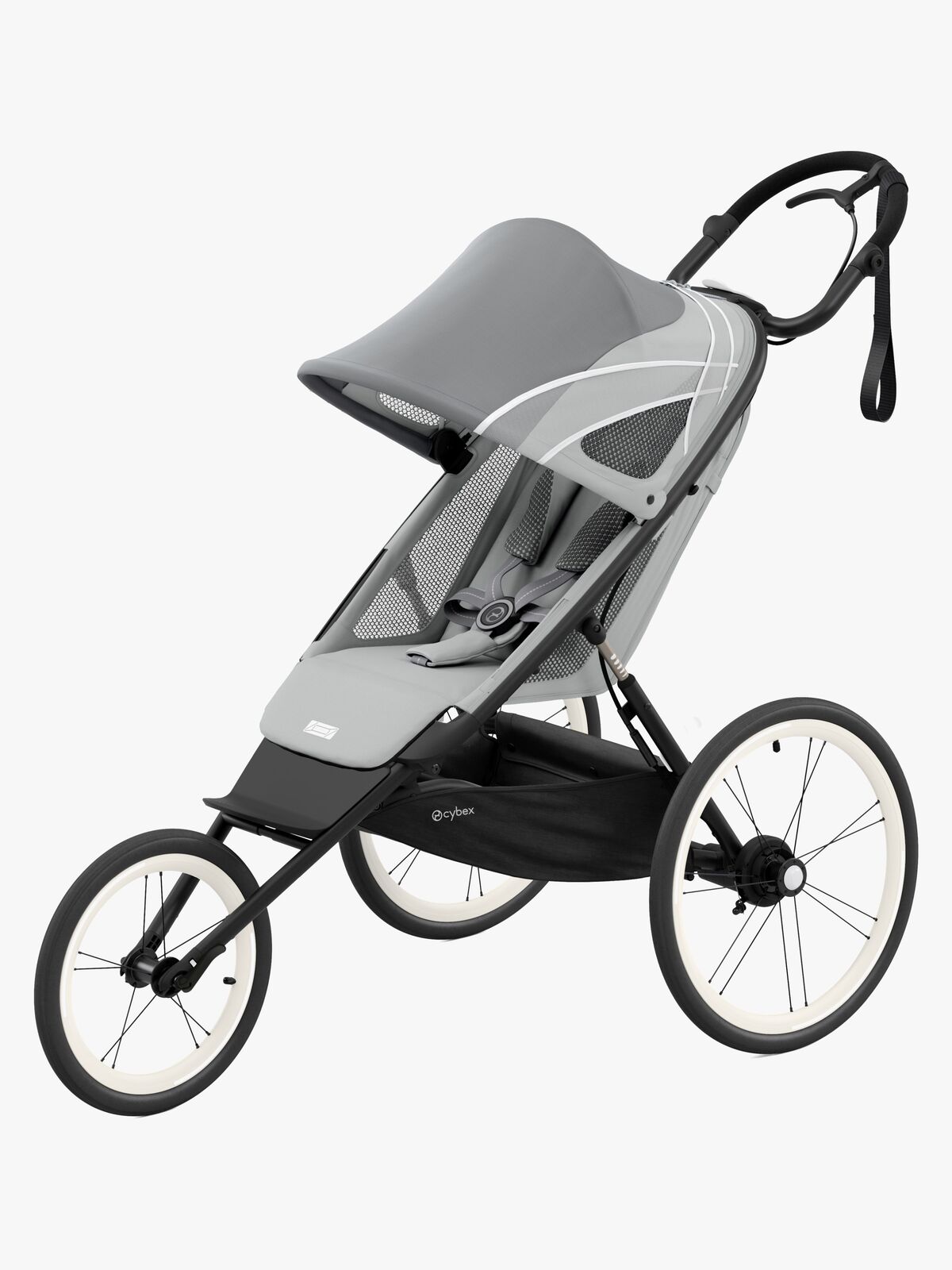 Cybex Sport AVI Joggingwagen, Black/Medal Grey