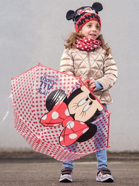 Disney Minnie Maus Regenschirm, Rosa