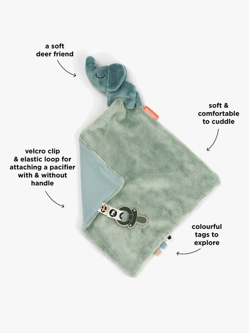 Done By Deer Elphee Schmusetuch, Blue