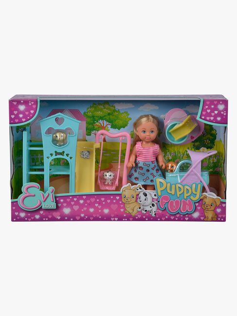 Evi Love Puppe mit Welpen