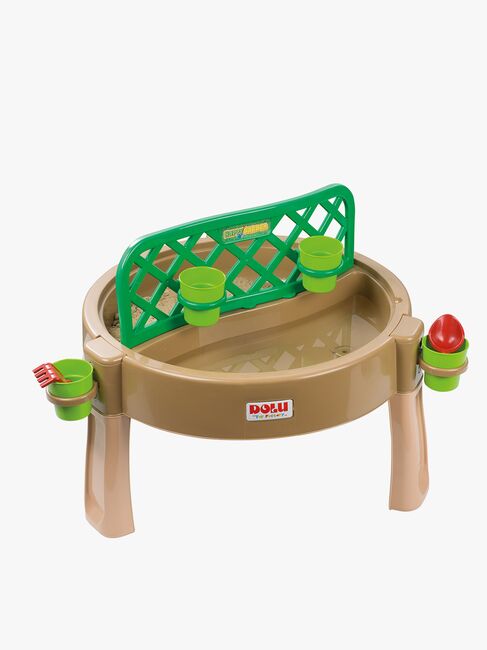 Dolu Gardening, Sand, Water, Creativity 4-in-1 Spieltisch, Braun