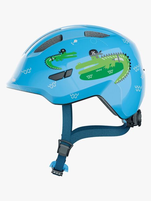 ABUS Smiley Helm, Blue Croco