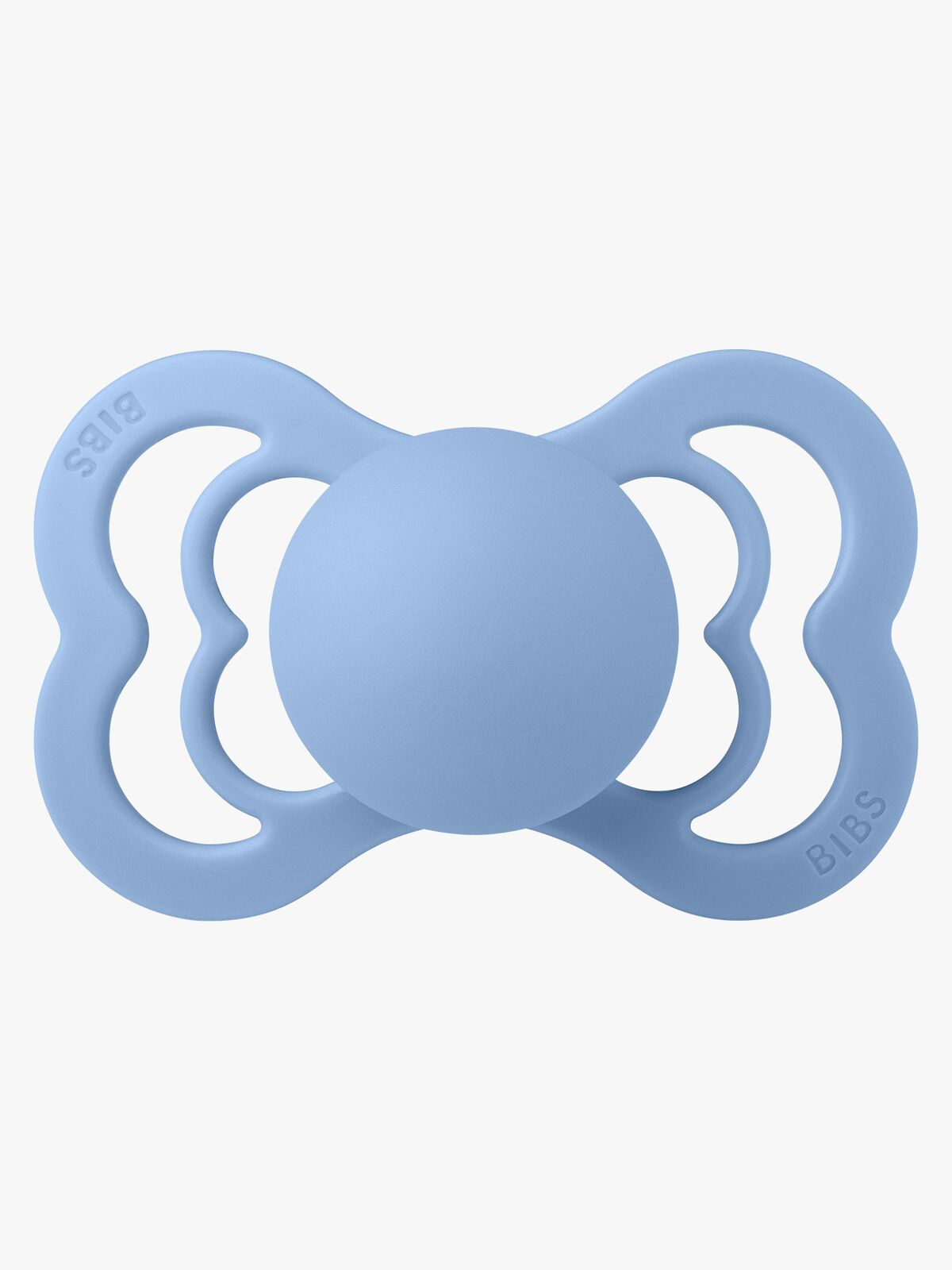 BIBS Supreme Schnuller Silikon Gr. 2, Sky Blue