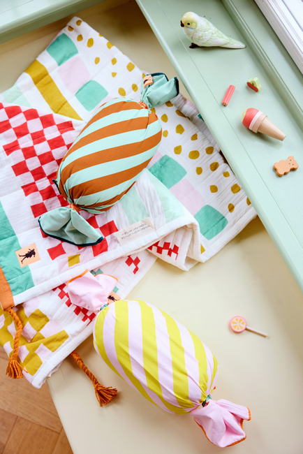 Kid's Concept Pippi Kissen Karamell, Rosa