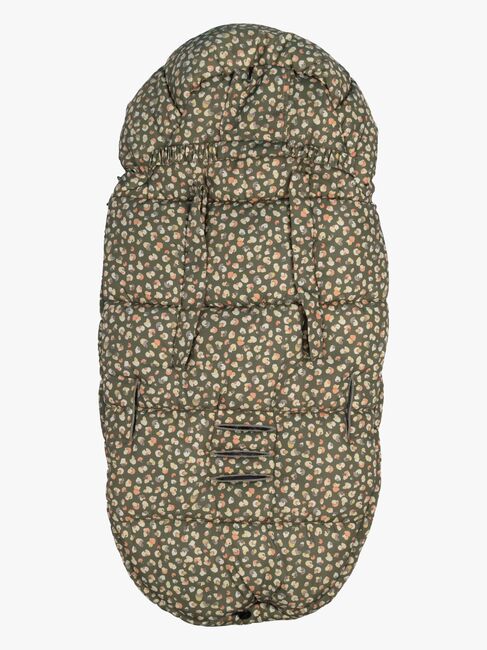 Oh, Poppy! Lily Quilted Fußsack, Poppy Forest Green