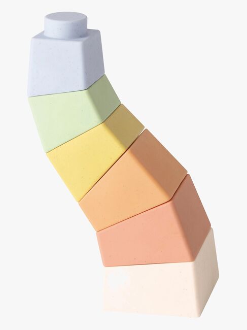 Kinder and Kids Stapelwürfel Dinosaurier, Mehrfarbig