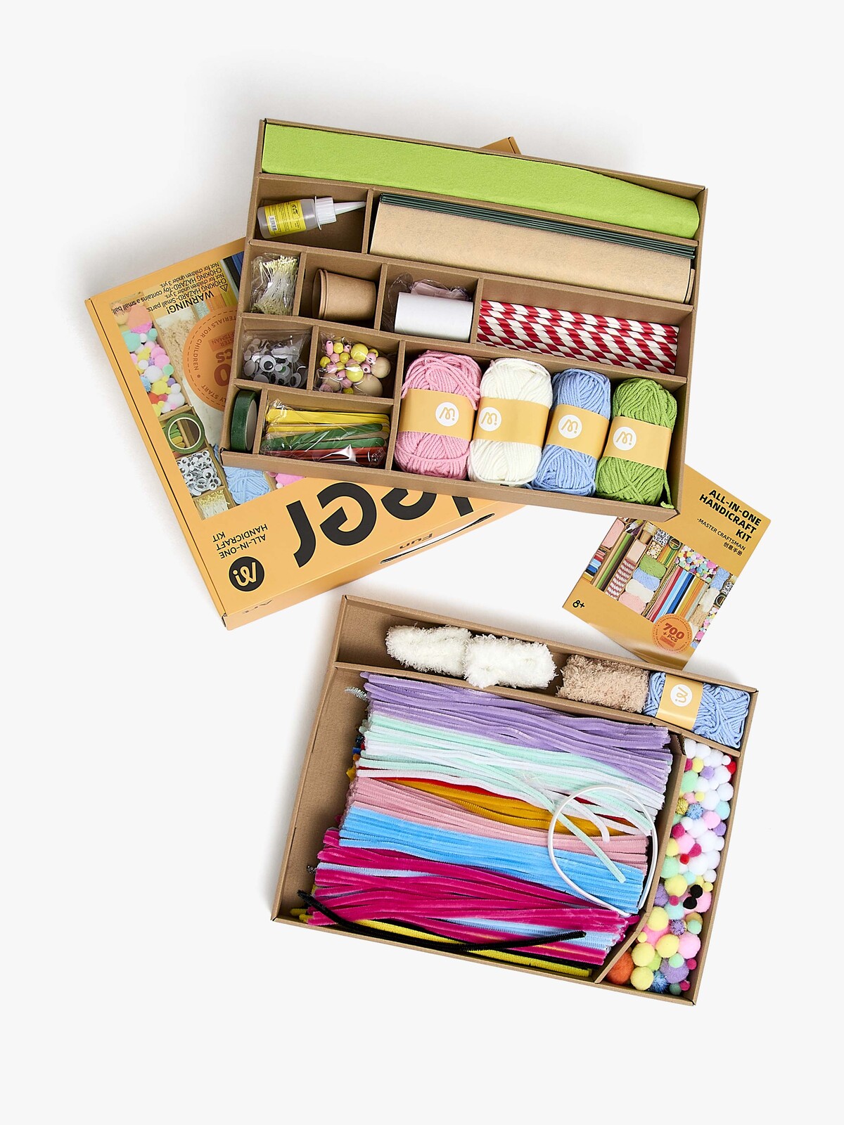 Fippla Kreatives Bastel- und Kreativset 700+ Teile