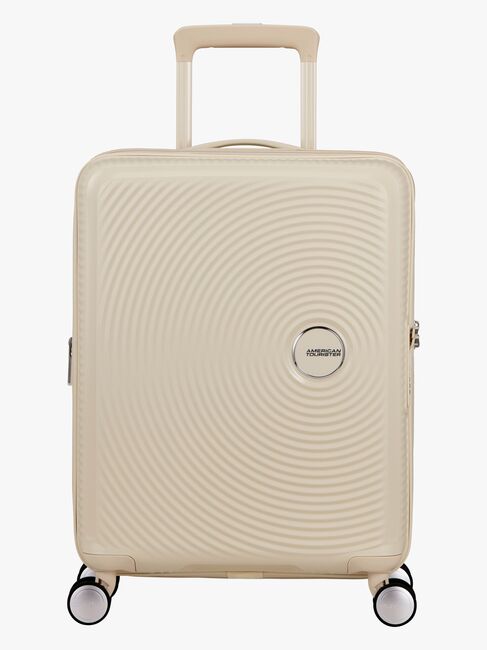 American Tourister Soundbox Spinner Koffer 35,5-41L, Coconut Sand