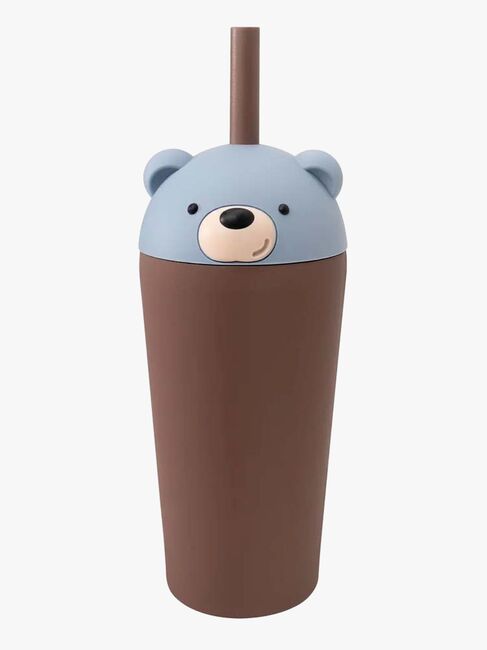 Asobu Bestie Tumbler Trinkflasche Bär, Braun SBV54-BEAR-4840_1.jpg